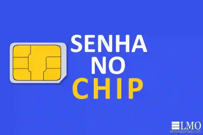 Colocar senha no chip da operadora