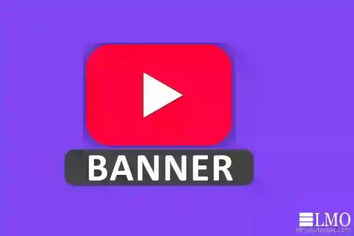 modelo banner para youtube