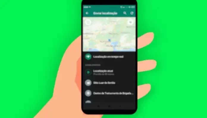 Como enviar localização pelo WhatsApp