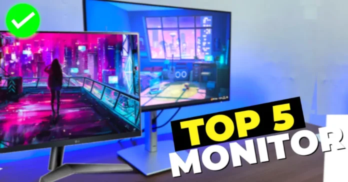 5 melhores monitores custo-benefício 2024